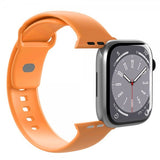 Puro Apple Watch 44/45/46mm/Apple Watch Ultra Rem ICON Silikonerem Abrikos