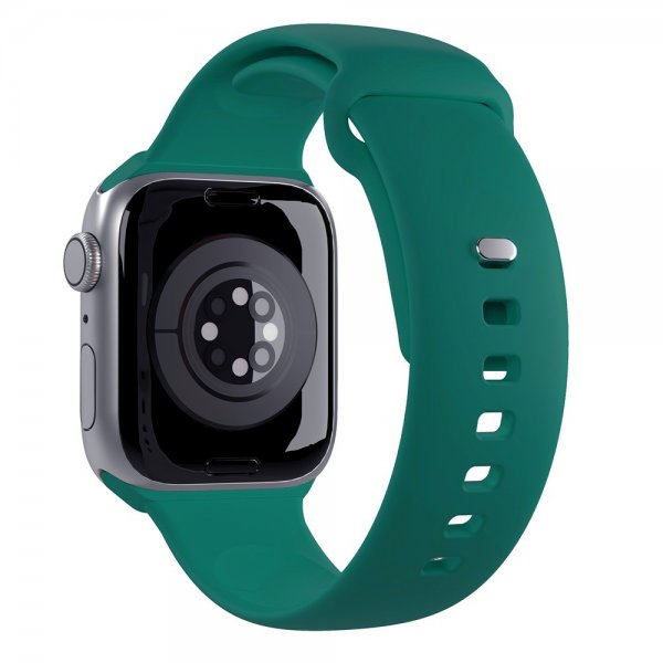 Puro Apple Watch 44/45/46mm/Apple Watch Ultra Rem ICON Silikonebånd Jade