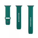 Puro Apple Watch 44/45/46mm/Apple Watch Ultra Rem ICON Silikonebånd Jade