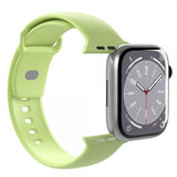 Puro Apple Watch 44/45/46mm/Apple Watch Ultra Rem ICON Silikonebånd Matcha Grøn