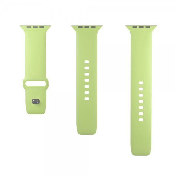 Puro Apple Watch 44/45/46mm/Apple Watch Ultra Rem ICON Silikonebånd Matcha Grøn