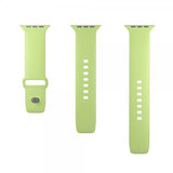 Puro Apple Watch 44/45/46mm/Apple Watch Ultra Rem ICON Silikonebånd Matcha Grøn