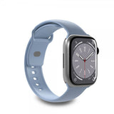 Puro Apple Watch 44/45/46mm/Apple Watch Ultra rem ICON Silikonebånd Powder Blue