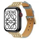 Apple Watch 44/45/46mm/Apple Watch Ultra Armbånd Perler Lyseblå