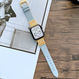 Apple Watch 44/45/46mm/Apple Watch Ultra Armbånd Perler Lyseblå