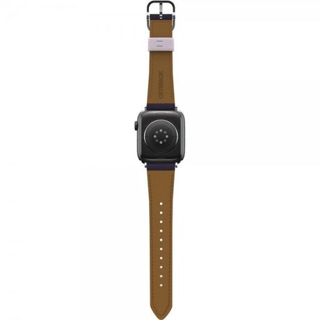 Otterbox Apple Watch 44/45/46mm Rem Symmetry Kaktus Læder Blomme Luksus