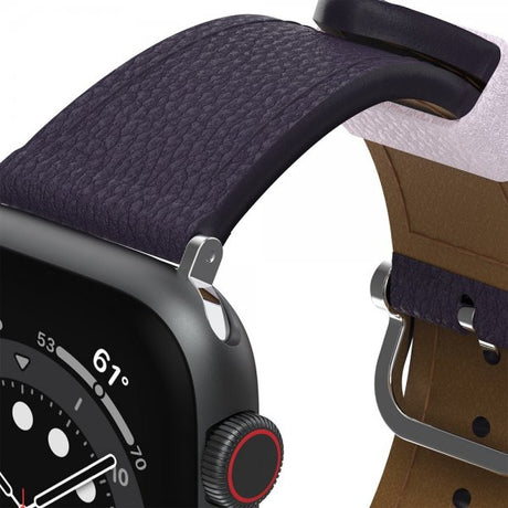 Otterbox Apple Watch 44/45/46mm Rem Symmetry Kaktus Læder Blomme Luksus