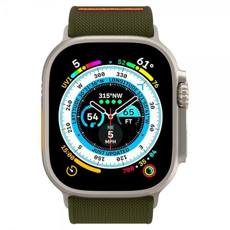 Spigen Apple Watch 44/45/46mm/Ultra 49mm Rem Lite Fit Ultra Khaki
