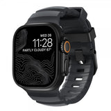 Nomad Apple Watch 44/45/46mm/Ultra 49mm Rem Rocky Point Sort Storm