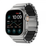 Nomad Apple Watch 44/45/46mm/Ultra 49mm Rem Stratos Band Natur Sort