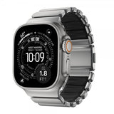 Nomad Apple Watch 44/45/46mm/Ultra 49mm Rem Stratos Band Natur Sort