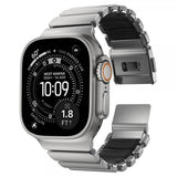 Nomad Apple Watch 44/45/46mm/Ultra 49mm Rem Stratos Band Natur Sort