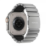 Nomad Apple Watch 44/45/46mm/Ultra 49mm Rem Stratos Band Natur Sort