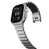 Nomad Apple Watch 44/45/46mm/Ultra 49mm Rem Stratos Band Natur Sort