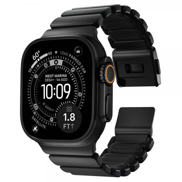 Nomad Apple Watch 44/45/46mm/Ultra 49mm Rem Stratos Band Sort Ultra Orange