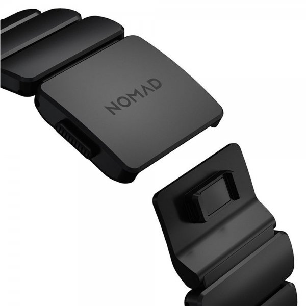 Nomad Apple Watch 44/45/46mm/Ultra 49mm Rem Stratos Band Sort Ultra Orange