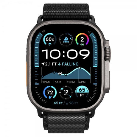 Spigen Apple Watch 44/45/46mm/Ultra 49mm Armbånd WBF1 Sort