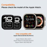 Spigen Apple Watch 44/45/46mm/Ultra 49mm Rem WBS2 Sort