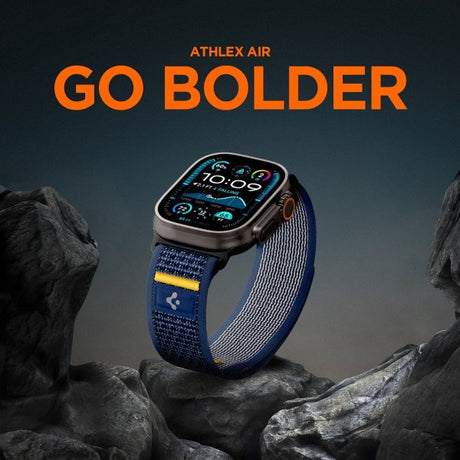 Spigen Apple Watch 44/45/46mm/Ultra 49mm Rem Athlex Air Active Navy