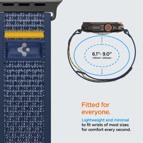 Spigen Apple Watch 44/45/46mm/Ultra 49mm Rem Athlex Air Active Navy