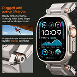 Spigen Apple Watch 44/45/46mm/Ultra 49mm Armbånd DuraPro Armor Grå