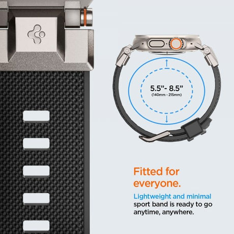 Spigen Apple Watch 44/45/46mm/Ultra 49mm Rem DuraPro Armor Sort