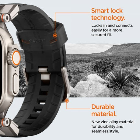 Spigen Apple Watch 44/45/46mm/Ultra 49mm Rem DuraPro Armor Sort