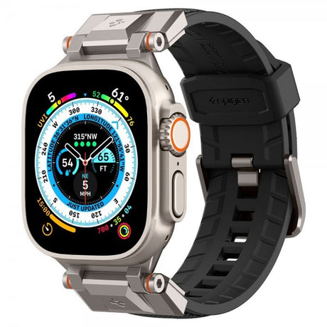 Spigen Apple Watch 44/45/46mm/Ultra 49mm Rem DuraPro Armor Sort