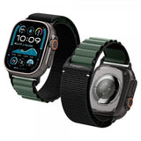 Spigen Apple Watch 44/45/46mm/Ultra 49mm Rem WBF1 Sort Grøn