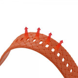 Apple Watch 45mm Armbånd Vævetekstur Orange