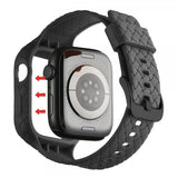 Apple Watch 45mm Armbånd Vævetekstur Sort