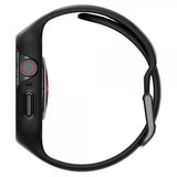 Spigen Apple Watch 45mm Skal med Armbånd Liquid Air Pro Sort