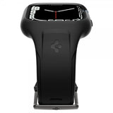 Spigen Apple Watch 45mm Skal med Armbånd Liquid Air Pro Sort