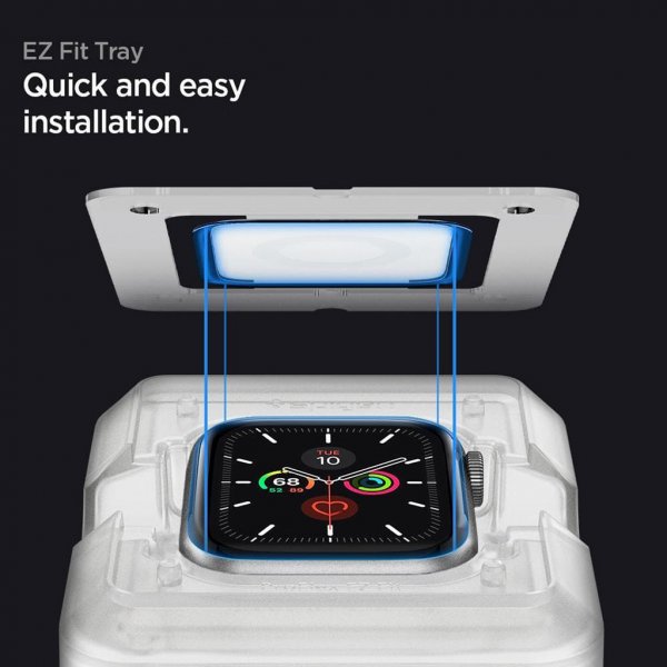 Spigen Apple Watch 45mm Skærmbeskyttelse ProFlex EZ Fit 2-pak