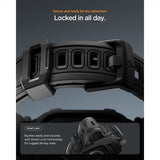 Spigen Apple Watch 46mm (Series 10/11) Rem Rugged Armor Pro 2 Mat Sort