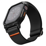 Spigen Apple Watch 46mm (Series 10/11) Rem og etui Lite Fit Pro Matte Black