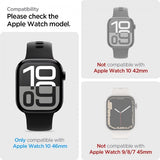 Spigen Apple Watch 46mm (Series 10/11) Skærmbeskyttelse EliteShield EZ Fit 2-pak