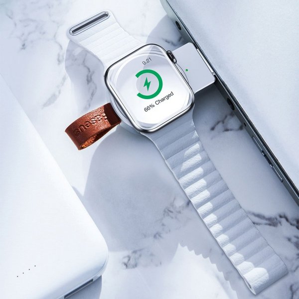 Baseus Apple Watch Oplader BS-IW02 Datter Sort