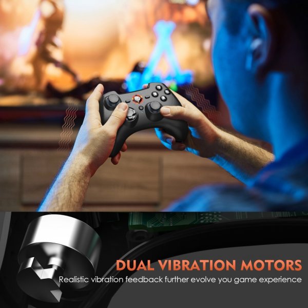 EasySMX Arion 9101 Trådløs Spilcontroller PS3/Android/PC Sort