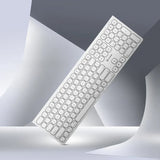 ALOGIC Trådløst Tastatur Echelon Bluetooth USB-C Genopladeligt Hvid