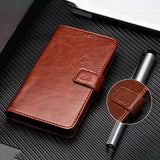 Asus ROG Phone 7 Etui Lædertekstur Sort