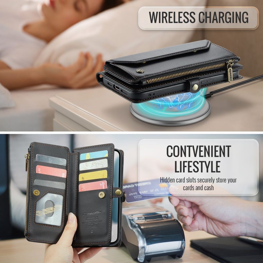 CaseMe iPhone 13 Pro Max Etui C36 Series Sort
