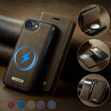 CaseMe iPhone 16e/iPhone 17e Etui C49 Series Brun