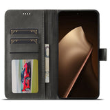 Lc.Imeeke Xiaomi 17T Pro Etui med Kortholder Stativfunktion Grå