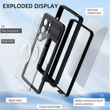 Redpepper Samsung Galaxy S25 Ultra Cover Vandtæt IP68 MagSafe Sort