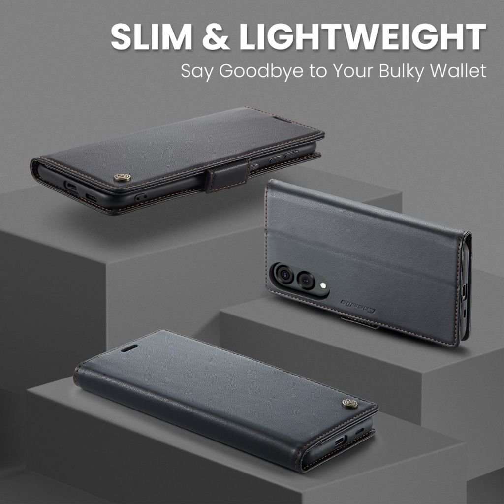 CaseMe Samsung Galaxy S25 Edge Etui 023 Series Sort