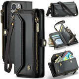 CaseMe iPhone 15 Pro Etui C36 Series Sort