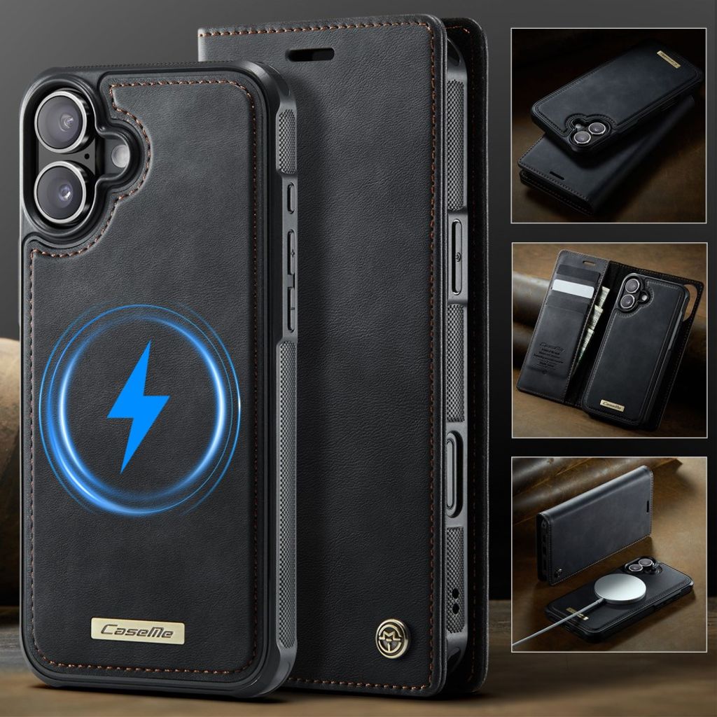 CaseMe iPhone 17 Etui C49 Series Sort