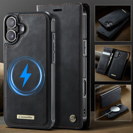 CaseMe iPhone 17 Etui C49 Series Sort