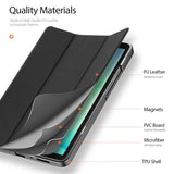 Dux Ducis Samsung Galaxy Tab A9/Galaxy Tab A11 Etui DOMO Series Sort